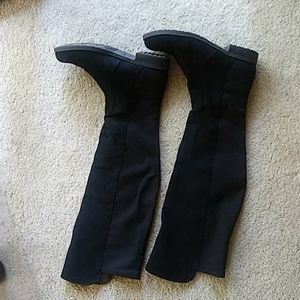 Unisa 7m faux suede knee high boots